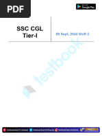 PU°°°°°° SSC Je 2024 English General Intelligence | PDF