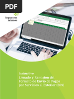 Instructivo para Llenar Formato 606 | PDF | Impuestos | Archivo de ...