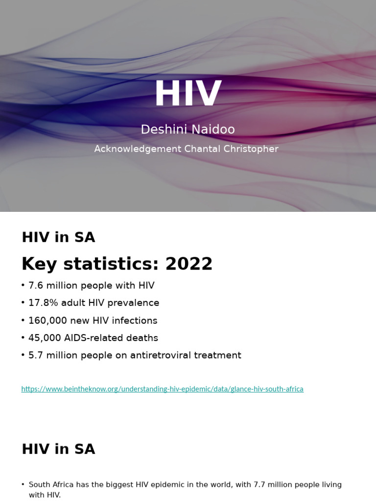 HIV Statistics and Care in South Africa | PDF | Management Of Hiv/Aids ...