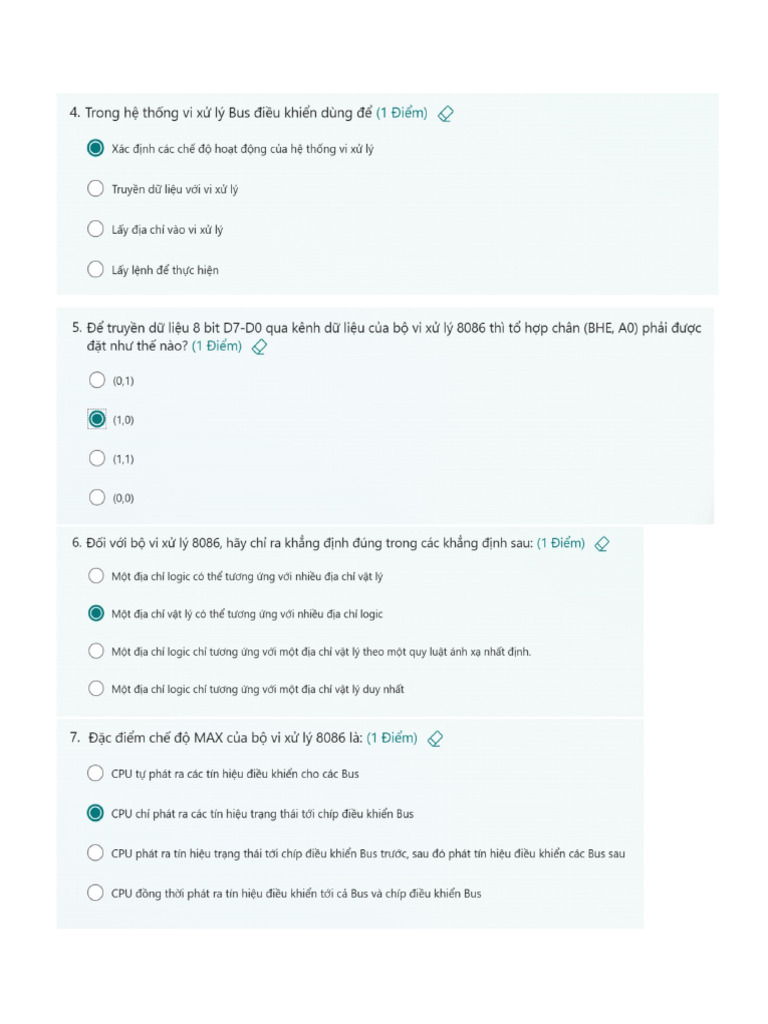 Bài Ktra 1 | PDF