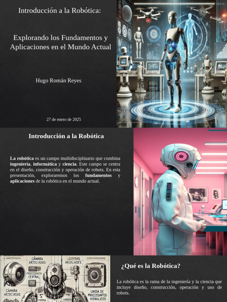 Fundamentos y Aplicaciones de la Robótica | PDF | Robótica | Robot