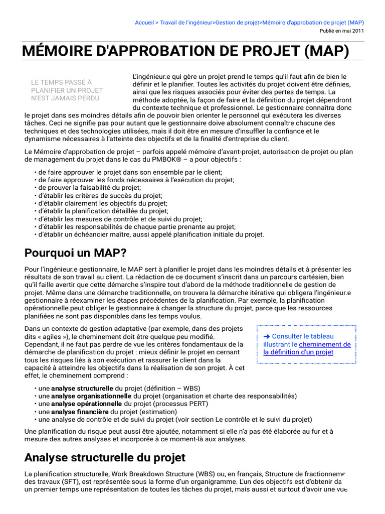 Planification Efficace d'un Projet | PDF | Gestion de projet ...