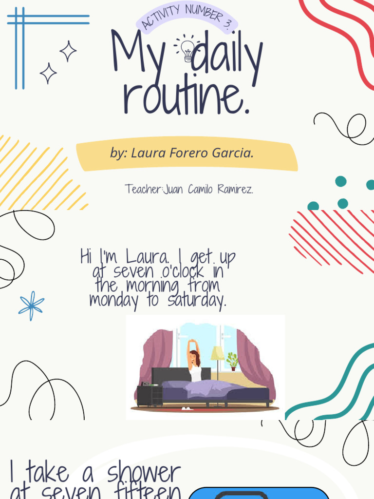 My Daily Routine: A Day in My Life | PDF