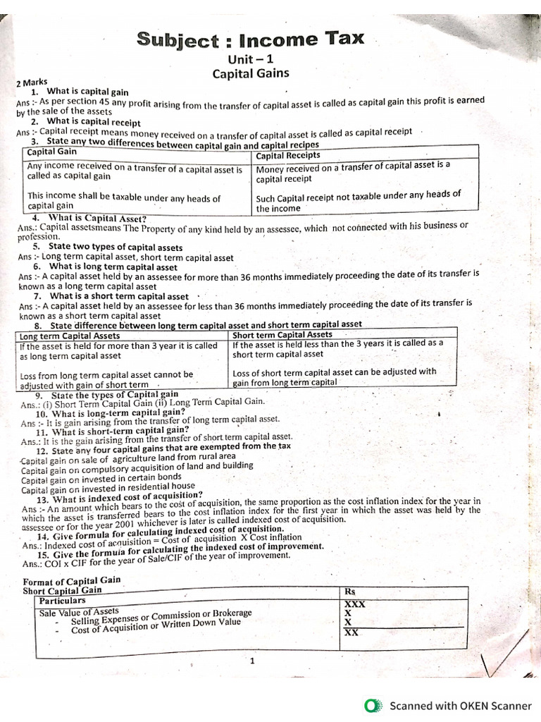 Income Tax 2 | PDF