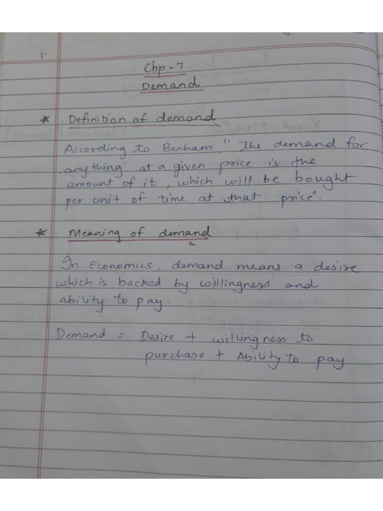 Demand Notes | PDF