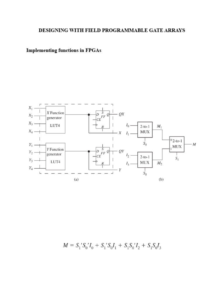 FPGA Design Techniques and Implementations | PDF | Field Programmable ...