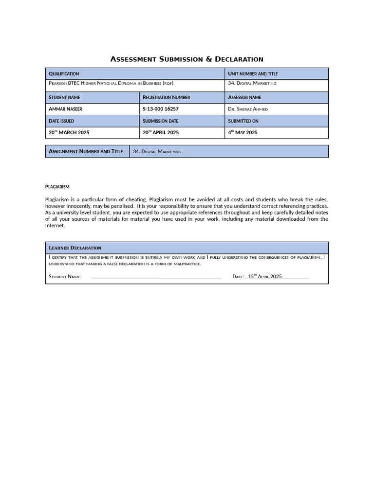 Digital Marketing - Complete | PDF | Digital Marketing | Search Engine ...