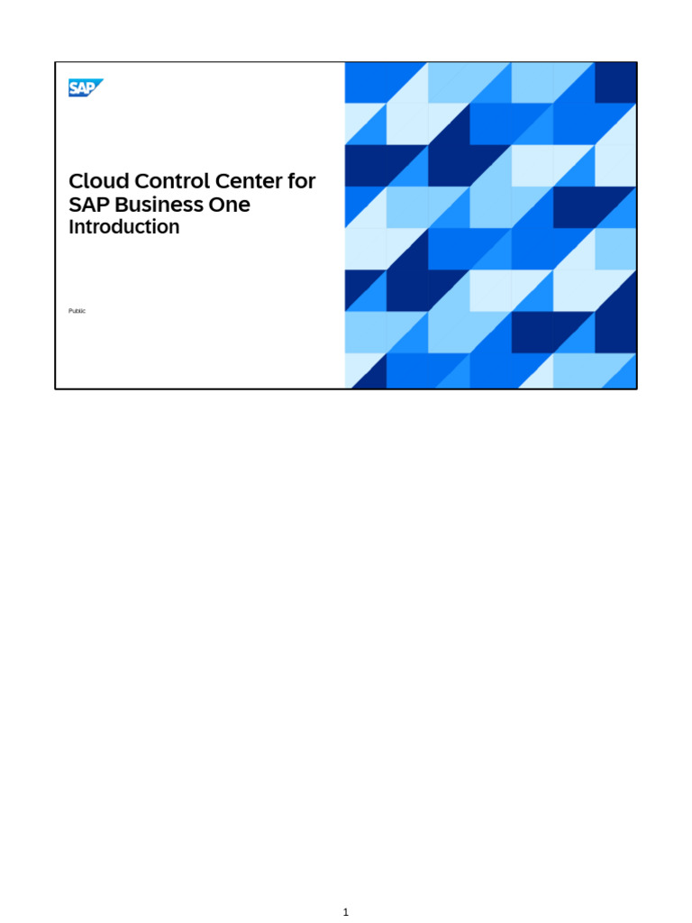 Functional Overview of The Cloud Control Center | PDF | Cloud Computing ...