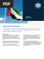 ECAS Compliance Guide for UAE Manufacturers | PDF | Regulatory ...