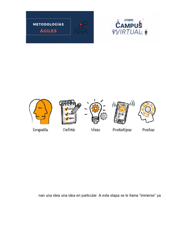 Fases del Design Thinking: 5 Pasos Clave | PDF | El pensamiento de ...
