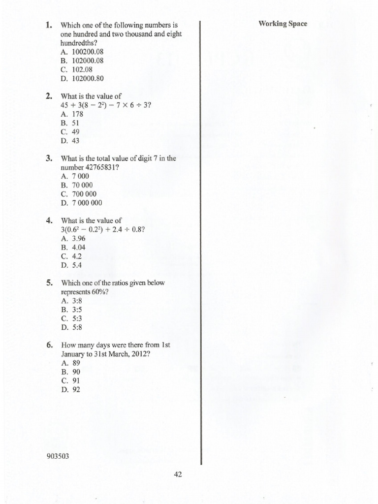 Mathematics Q | PDF