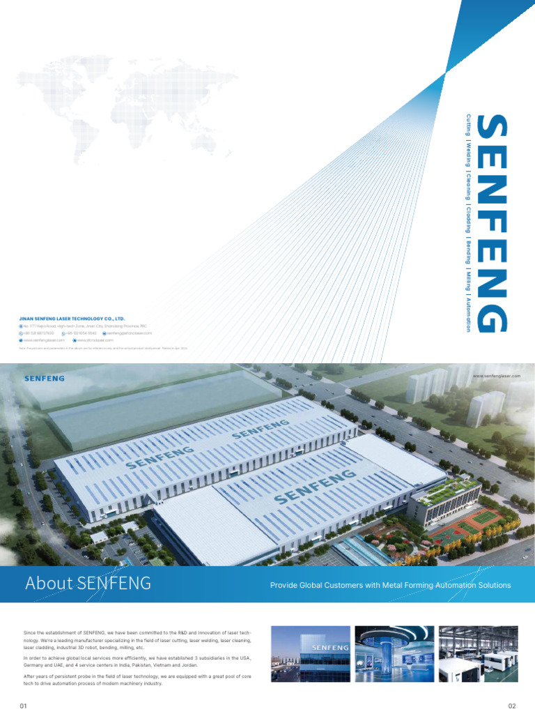 Senfeng Laser Technology Overview | PDF | Sheet Metal | Welding
