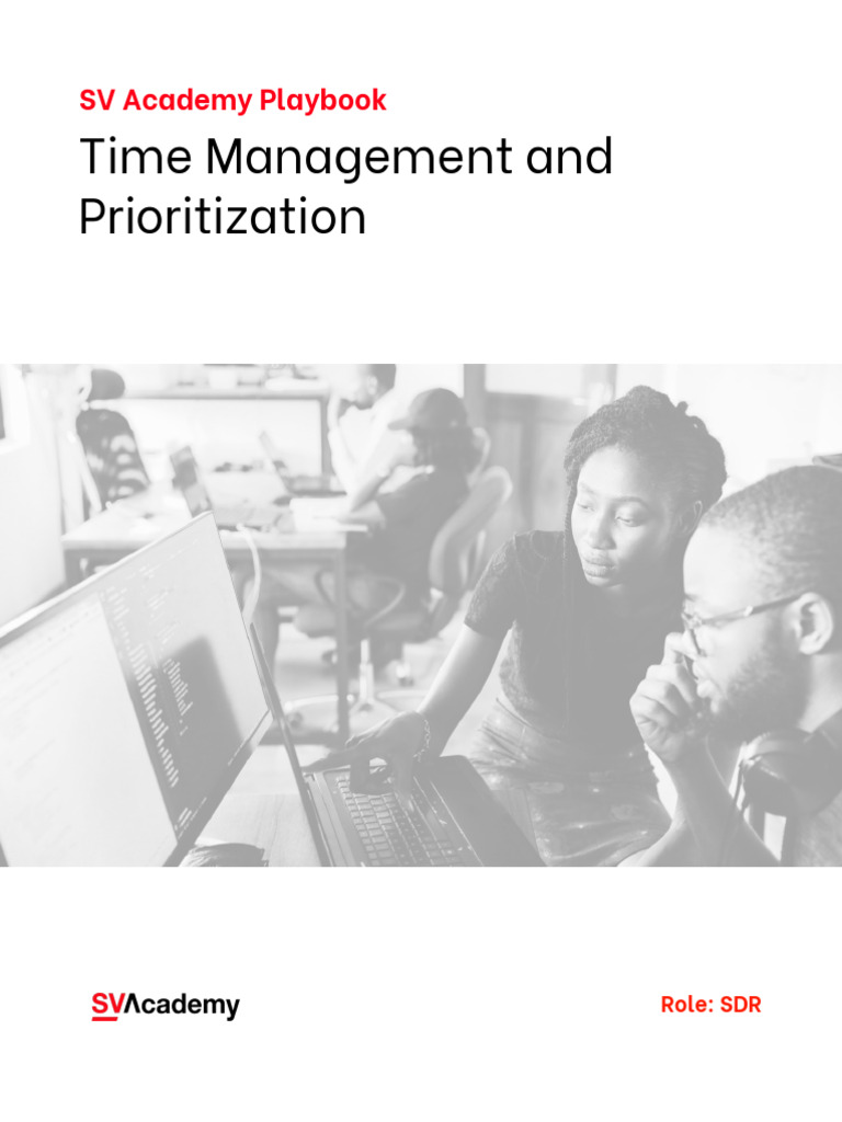 SDR Time Management Strategies | PDF | Psychology