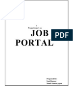 JOB Portal: Project Report On