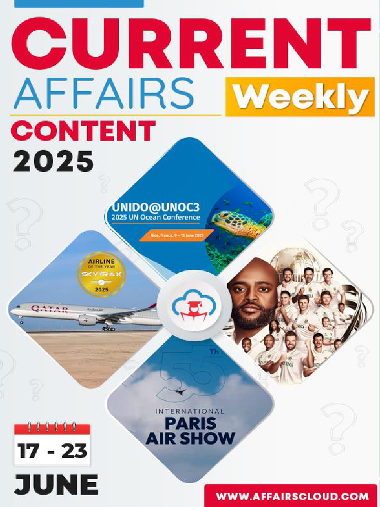 June 2025 Current Affairs Overview | PDF | United Nations ...