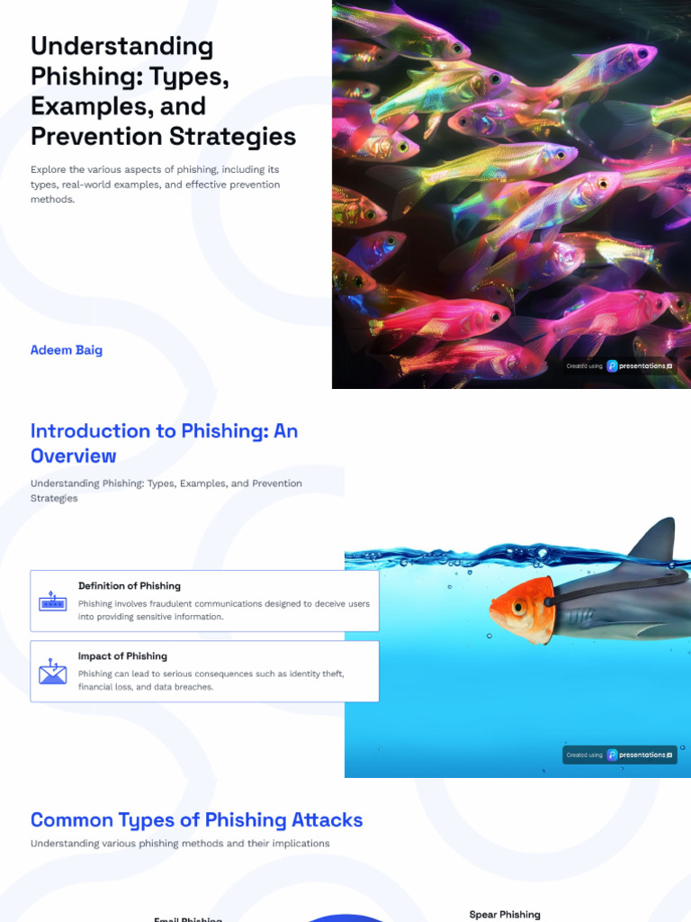 Understanding Phishing Types and Prevention | PDF