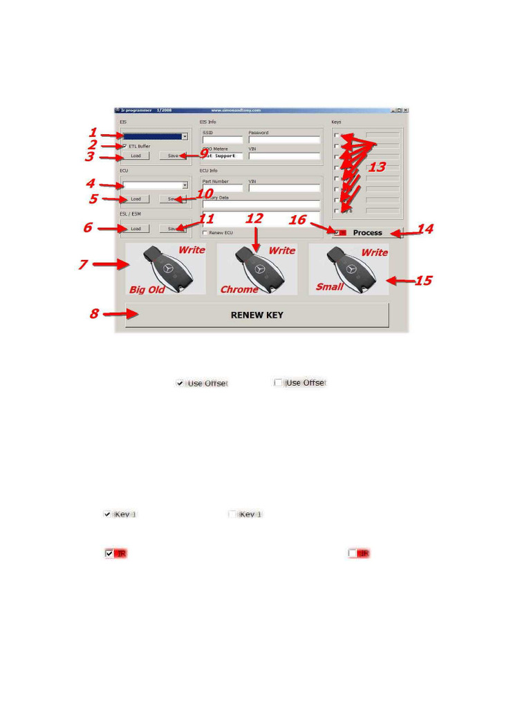 IR Programmer Manual for Key Generation | PDF
