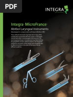Microfrance Brochure en | PDF | Surgery | Medical Specialties
