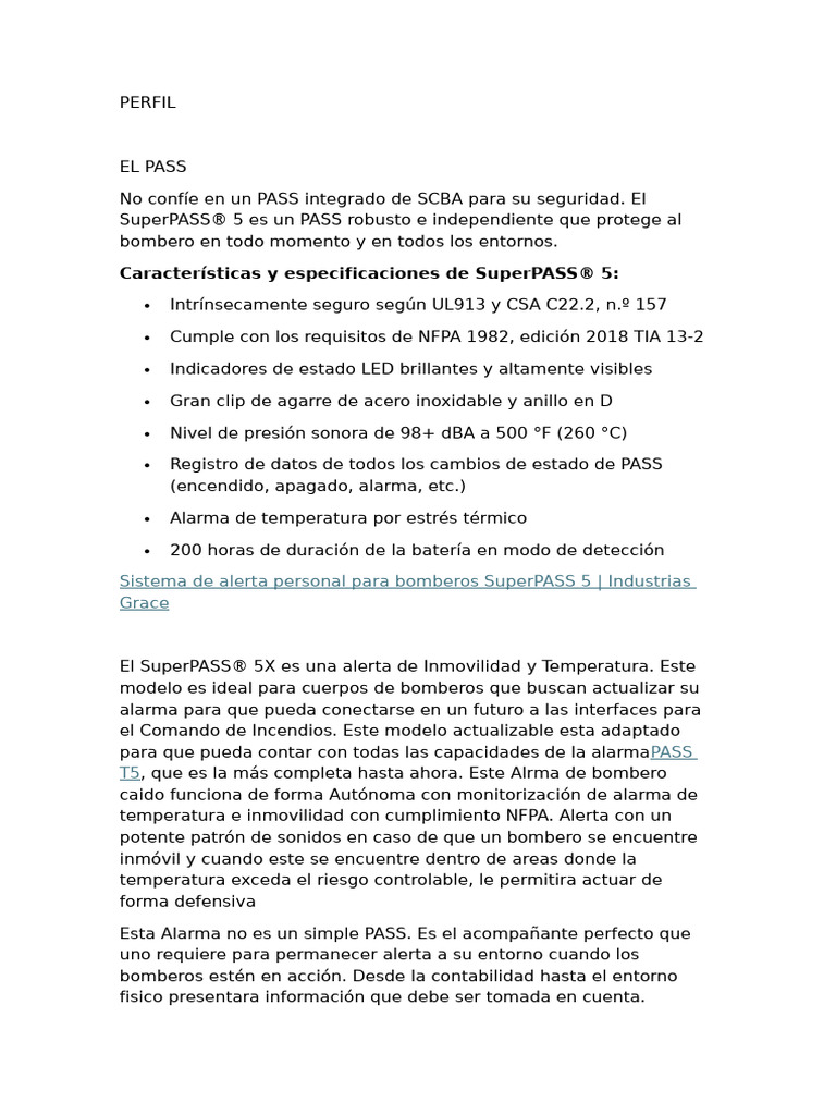 SuperPASS 5X: Alerta para Bomberos | PDF | Diodo emisor de luz
