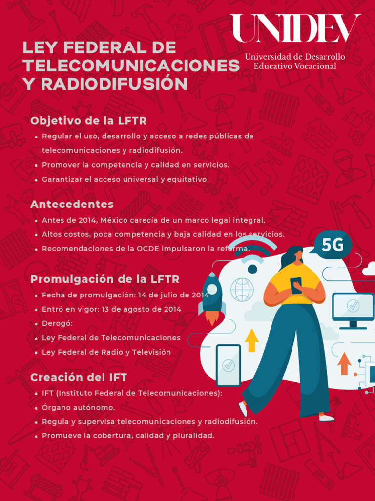 Ley Federal de Telecomunicaciones 2014 | PDF