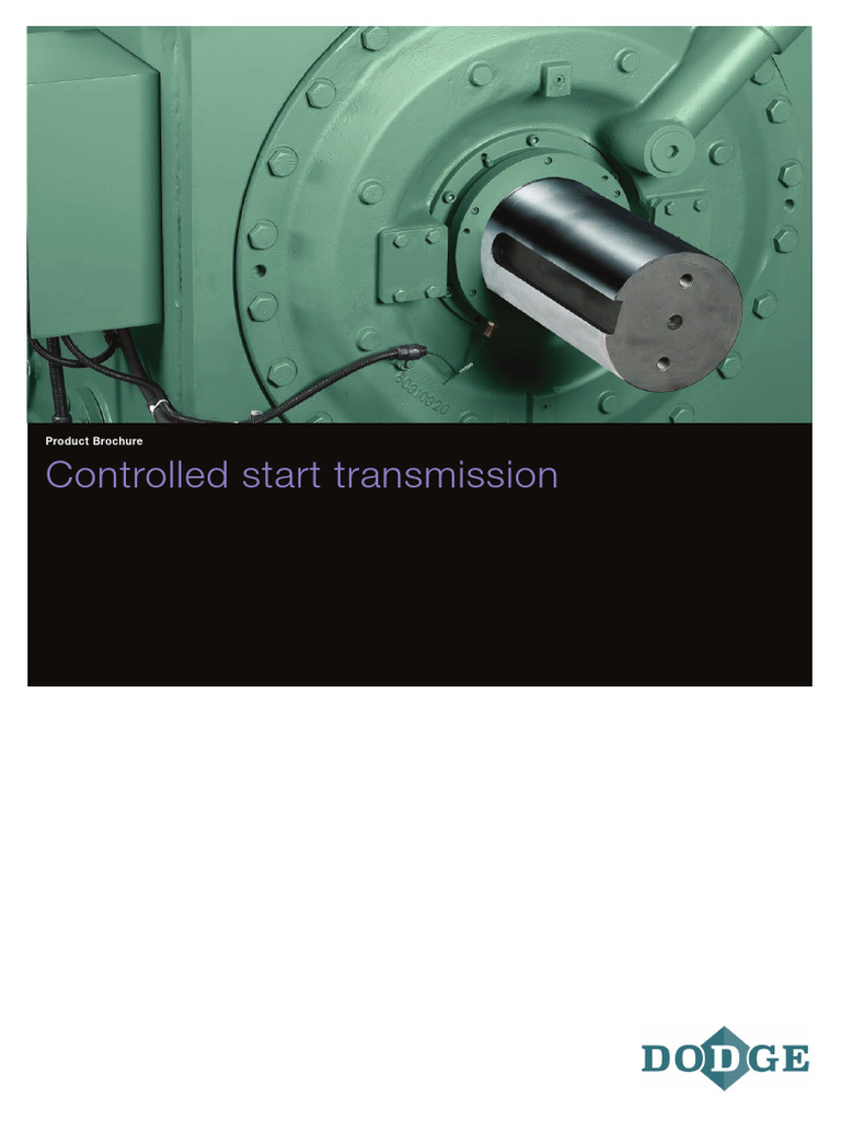 Dodge Controlled Start Transmission Brochure | PDF | Belt (Mechanical ...