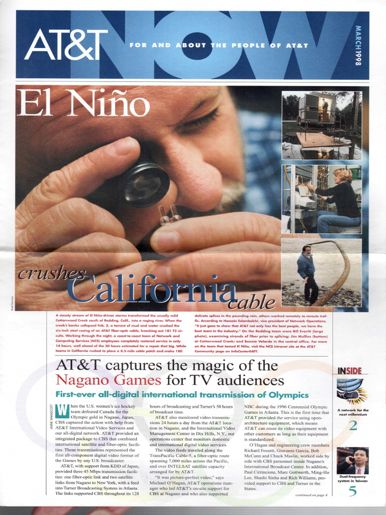 AT&T NEWS March 1998 Super Tabloid | PDF
