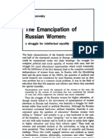 The Emancipation of Russian Women:: A Struggle For Intellectual Equality