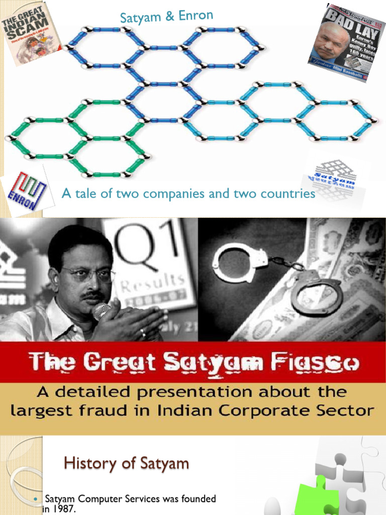 Satyam Scam: A Corporate Collapse | PDF | Economies | Companies