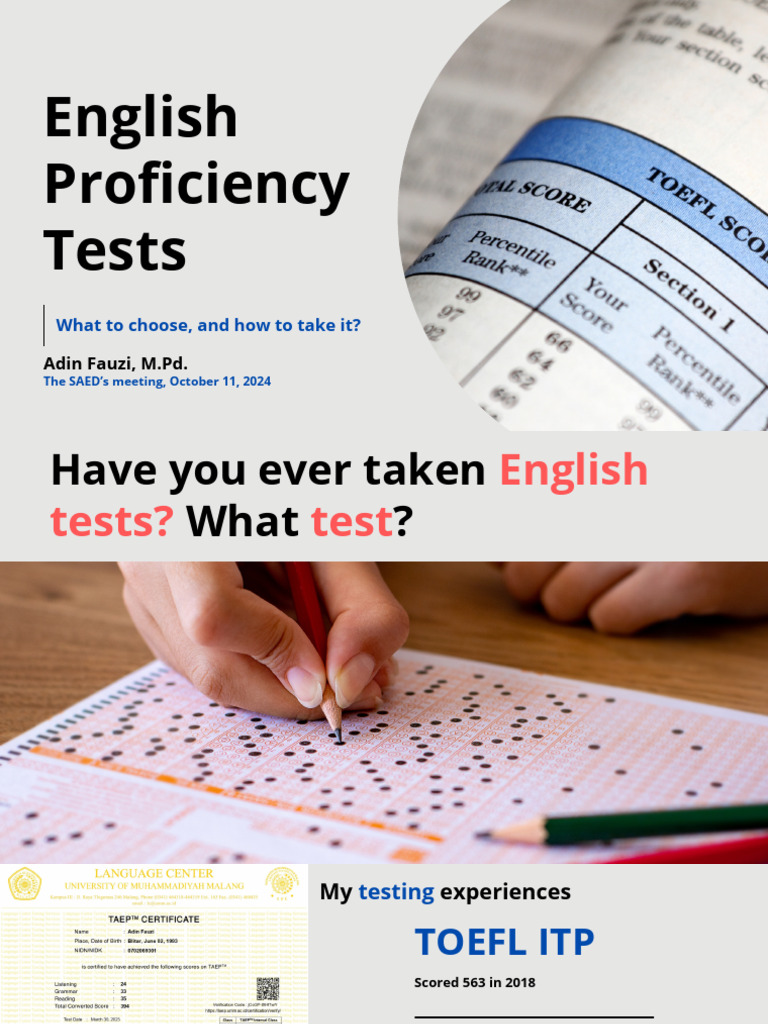 English Proficiency Test Strategies | PDF | Amazon Rainforest ...