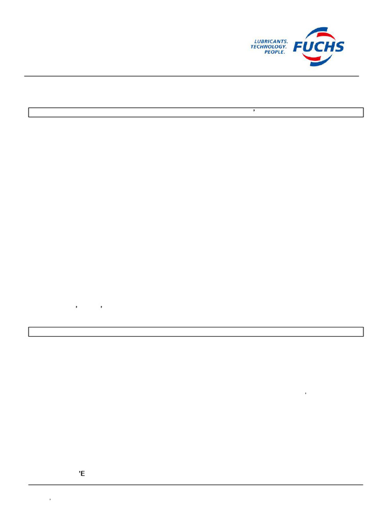 Fiche de données de sécurité RENOPAL CODEX | PDF