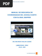Guía para Convertir Coordenadas en Google Earth | PDF | Microsoft Excel ...
