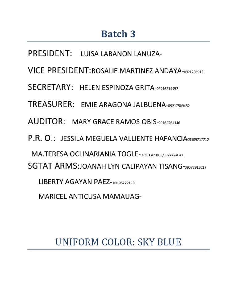 Batch 3 | PDF