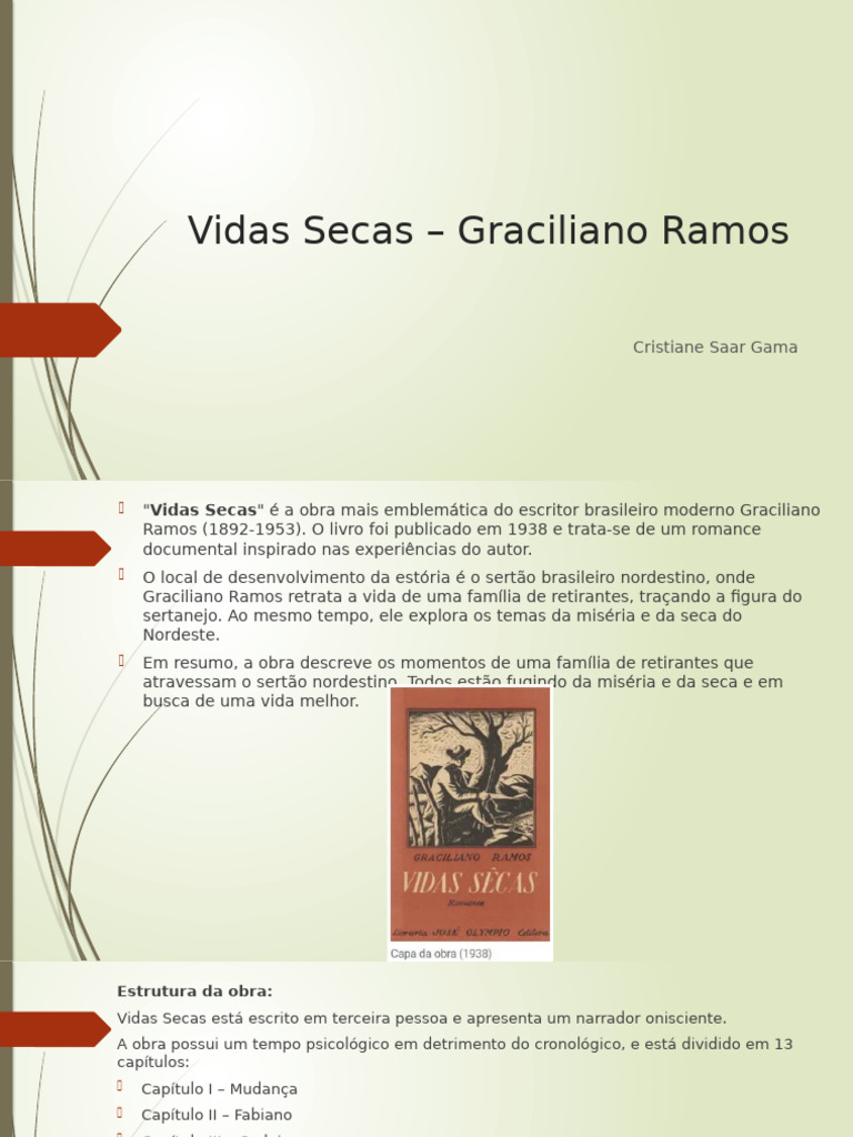 Resumo de Vidas Secas por Capítulo | PDF