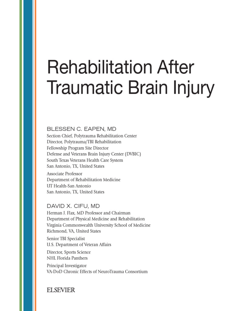 Traumatic Brain Injury Rehabilitation Guide | PDF | Traumatic Brain ...