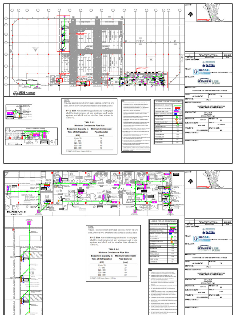 CDP Drain Pipe Layout and Connections | PDF