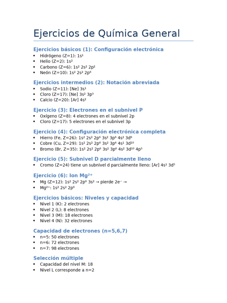 3° Ejercicios de Química | PDF | Olas | Sonido