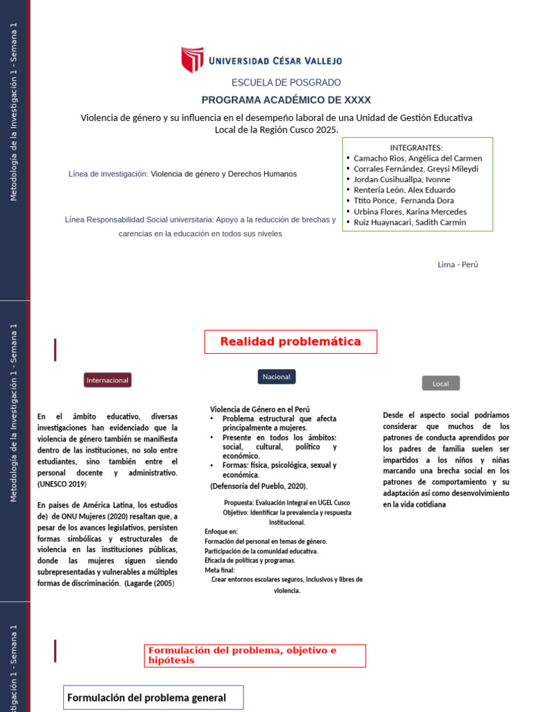 Ppts-Exposición Final | PDF | Violencia | Sicología