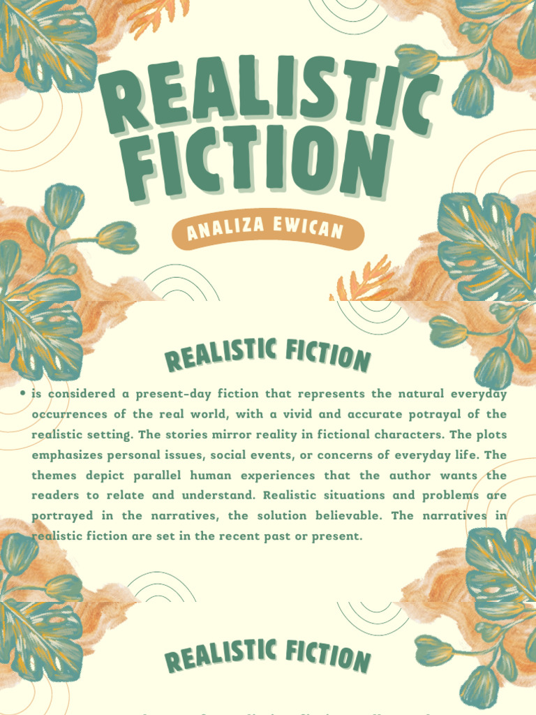 Understanding Realistic Fiction | PDF