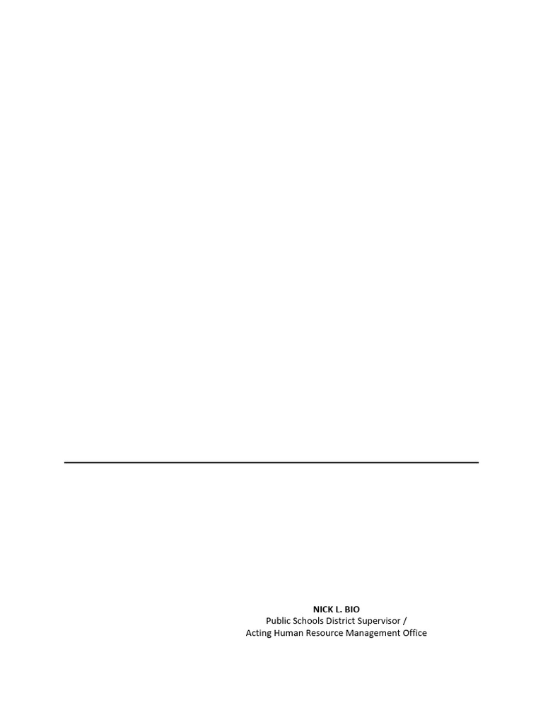 Personnel Action Slip Template | PDF