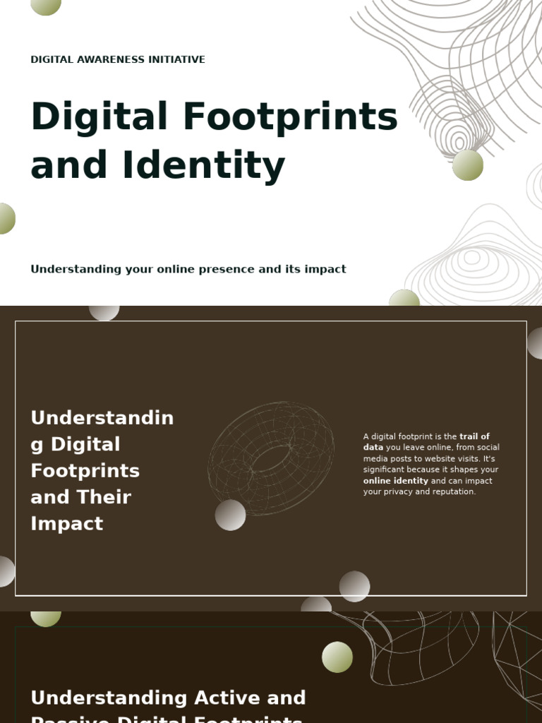 Managing Your Digital Footprint | PDF