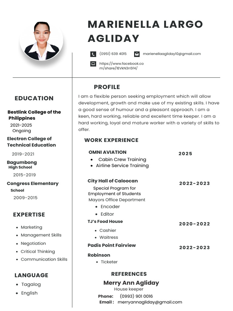 Professional Minimalist CV Resume - 20250601 - 134556 - 0000 | PDF