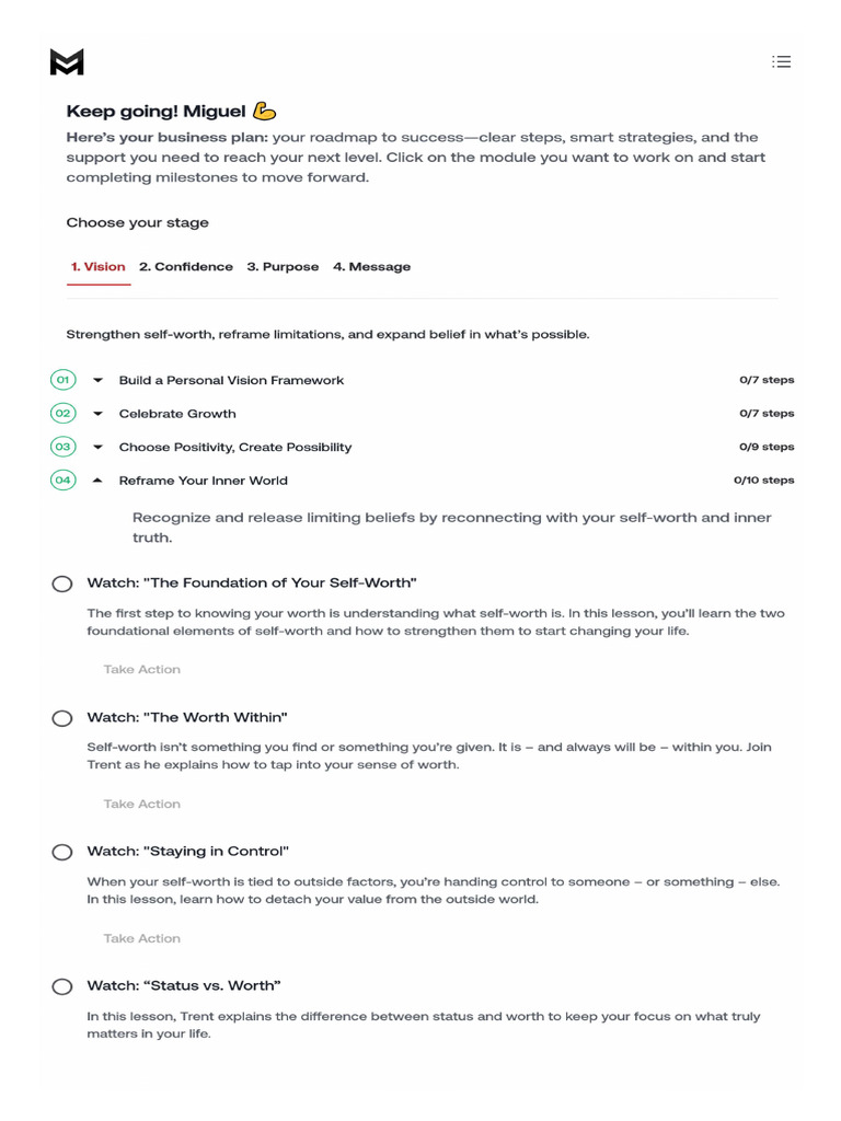 Success Plan - 4 of 4 | PDF