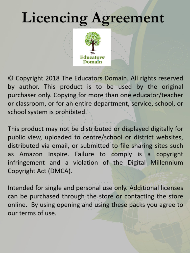 Single-User Licensing Agreement | PDF