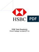 HSBC Bank Bangladesh Powervantage Account (Pva)