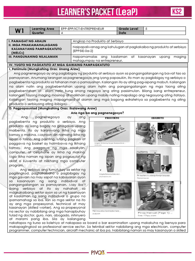 Q4 Elem ICT 5 Week1 | PDF