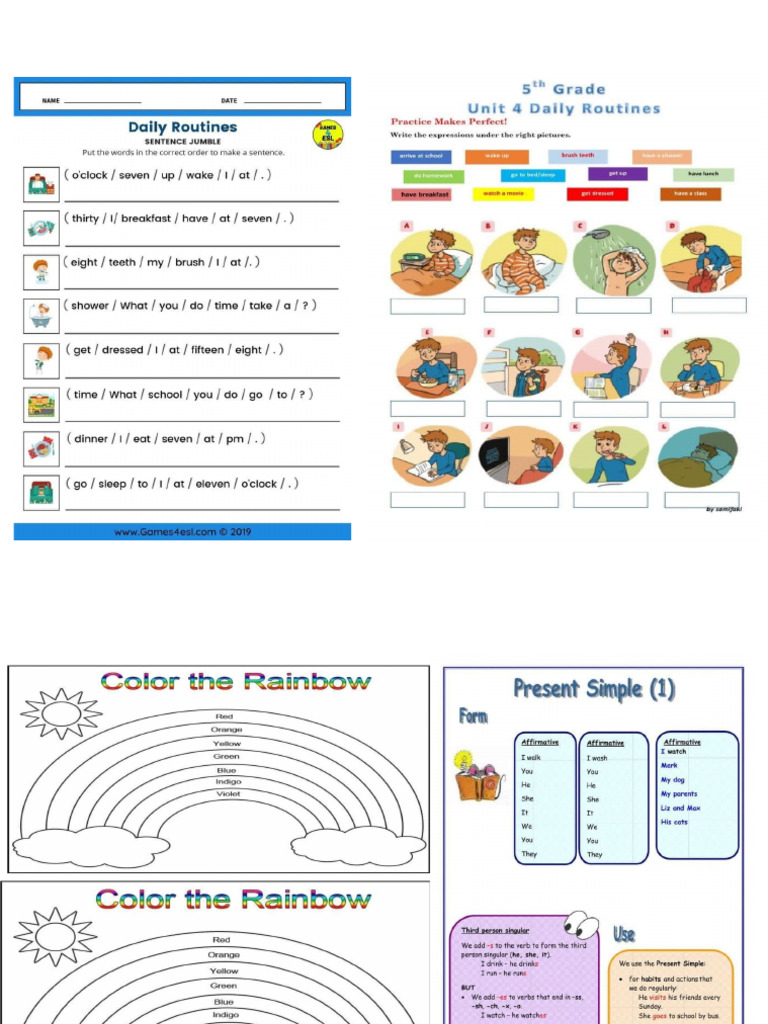 Daily Routin | PDF