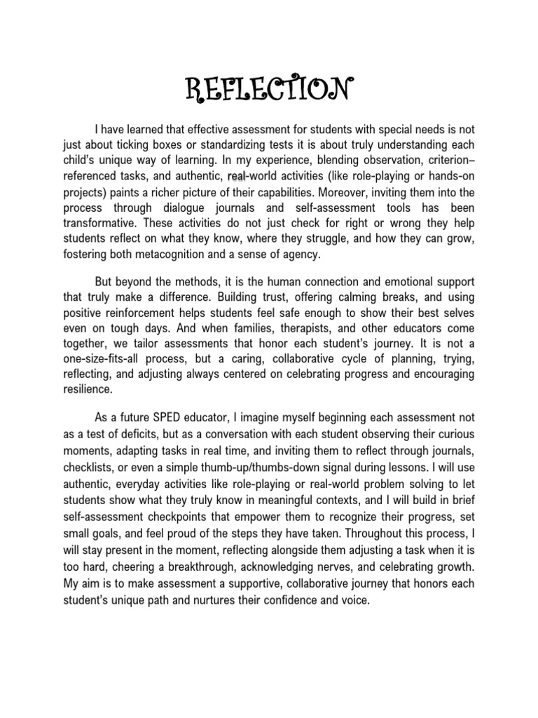 Reflection 10 | PDF
