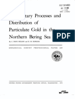 Sedimentary Distribution of Particulate Gold in The Northern Bering