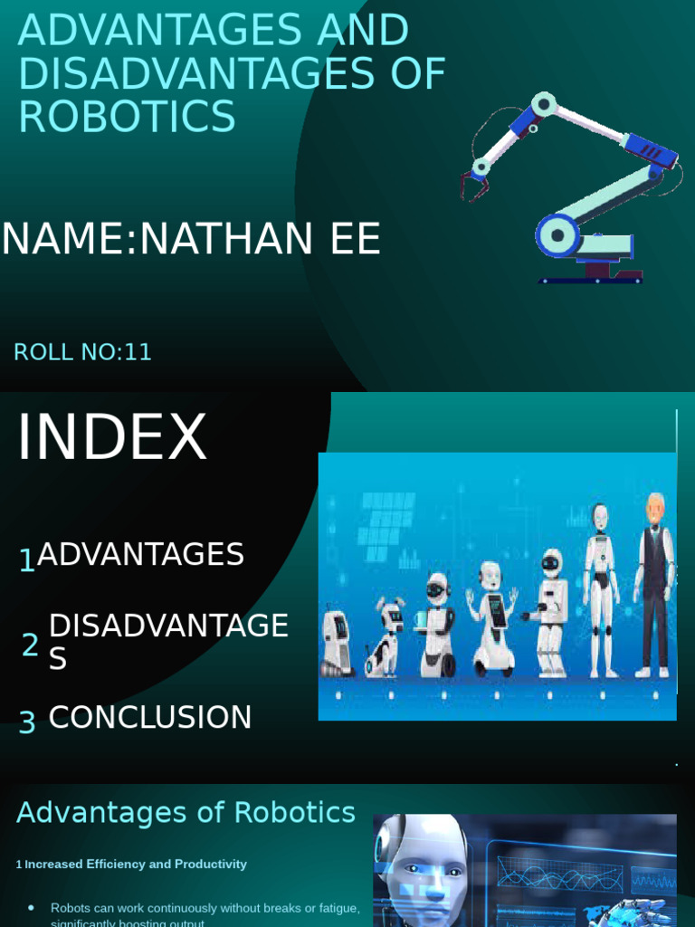 Pros and Cons of Robotics Explained | PDF | Robot | Robotics