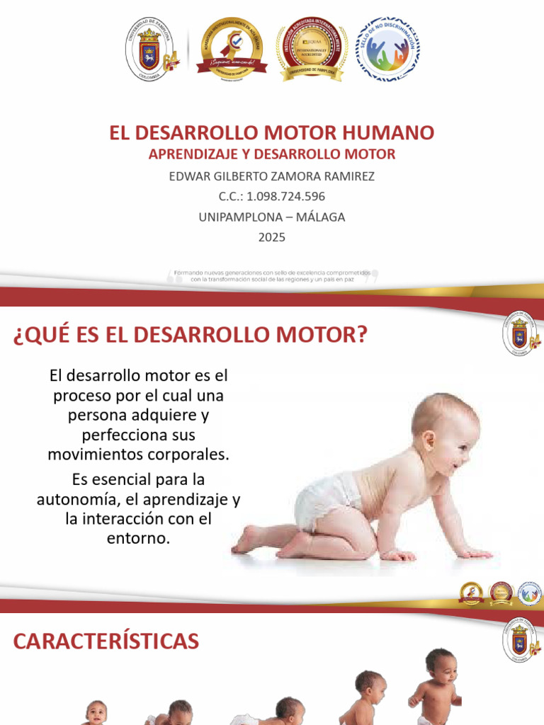 Desarrollo Motor - Edwar Zamora | PDF